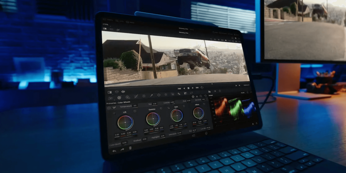 DaVinci Resolve 即将登陆M2 iPad Pro