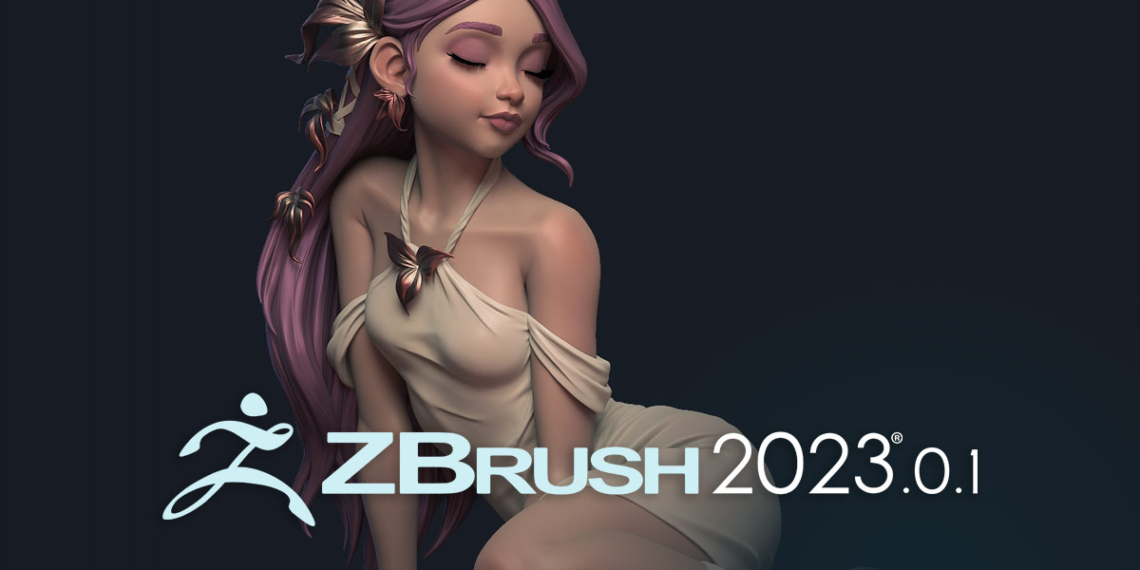 Zbrush 2023.0.1 for Mac 先进的数字雕刻3D建模软件