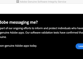Photoshop Mac 弹出 Adobe Genuine Software Integrity Service 提示盗版  无法使用怎么办？