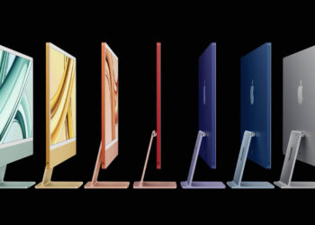 苹果推出配备全新M3芯片的24英寸iMac更新版本。