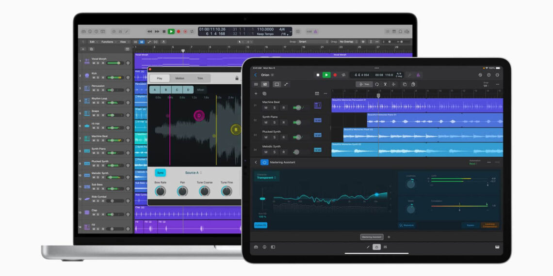 Mac Logic Pro 更新了 10.8 新功能一览