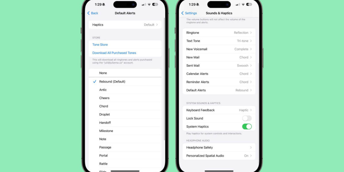 iOS 17.2：如何更改 iPhone 的默认通知声音