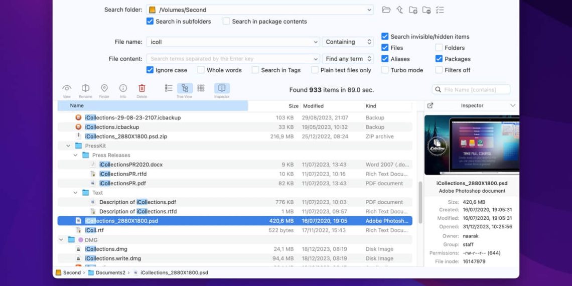 Scherlokk：精准高效的mac文件搜索工具
